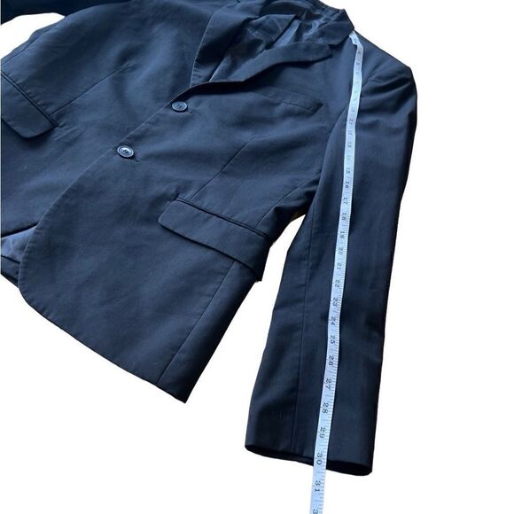 H&M regular fit blazer jacket  black size 38 - Picture 12 of 15